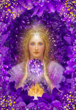 Archangel Zadkiel - Amethyst
